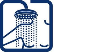Iconos para ilustrar cómo aplicarse Acondicionador Corporal Eucerin® Bajo la Ducha